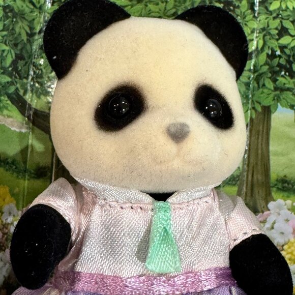 Calico Critters Pookie Panda Family Figurine Set  Dolls Dollhouse Figures Toys - Picture 8 of 11